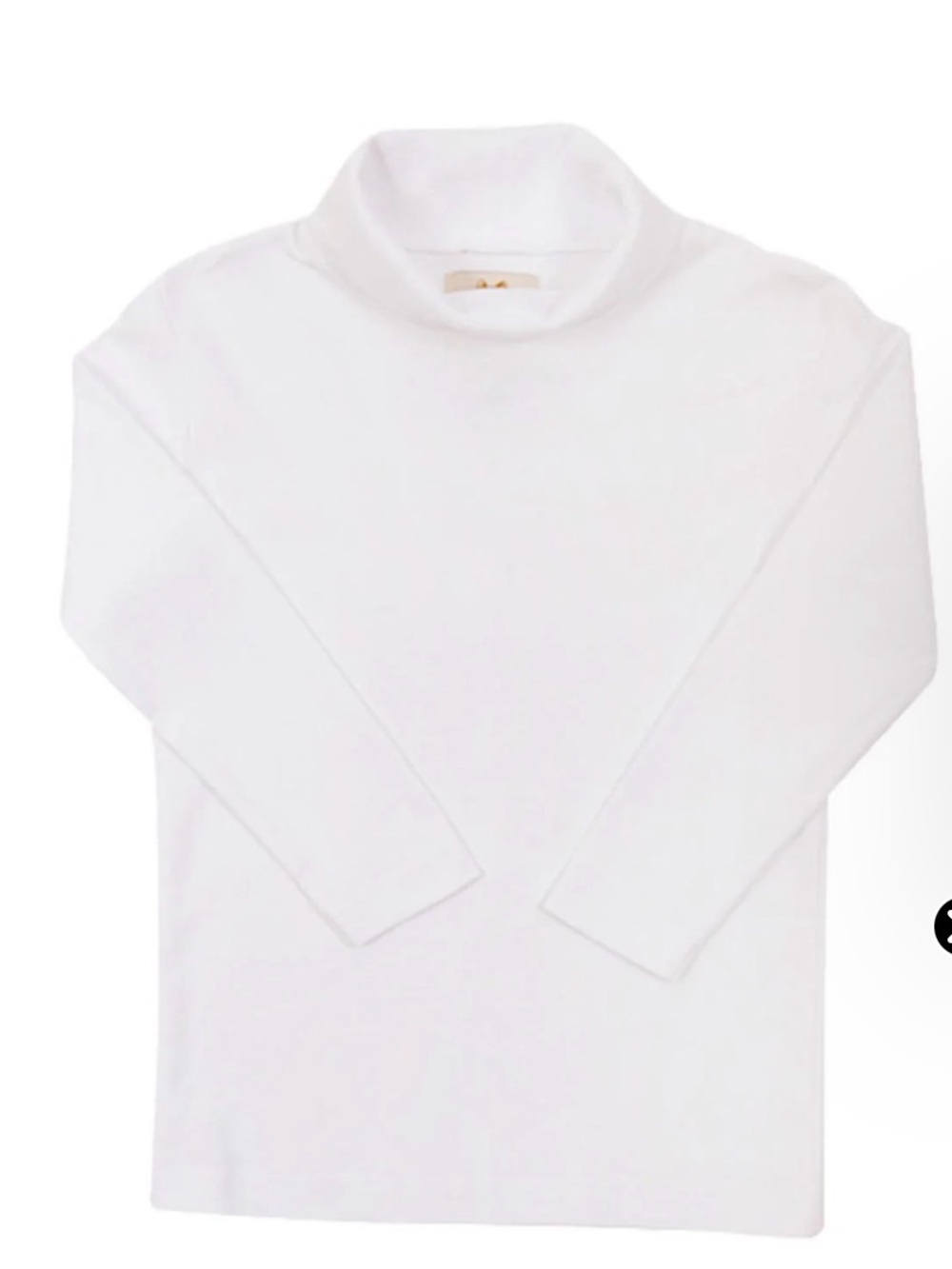 The Beaufort Bonnet Company White kids Turtleneck Size 7